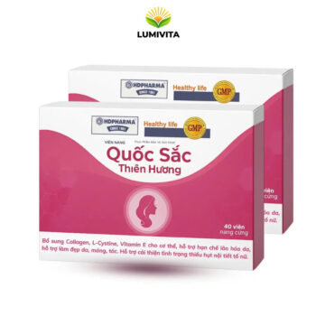Viên nang QUỐC SẮC THIÊN HƯƠNG hỗ trợ tăng cường nội tiết tố nữ (hộp 40 viên)